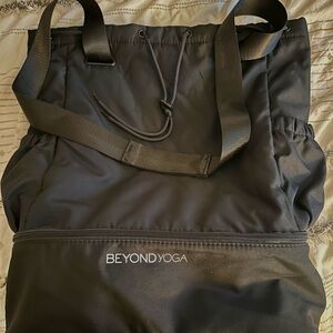 Beyond Yoga Charcoal Black Tote